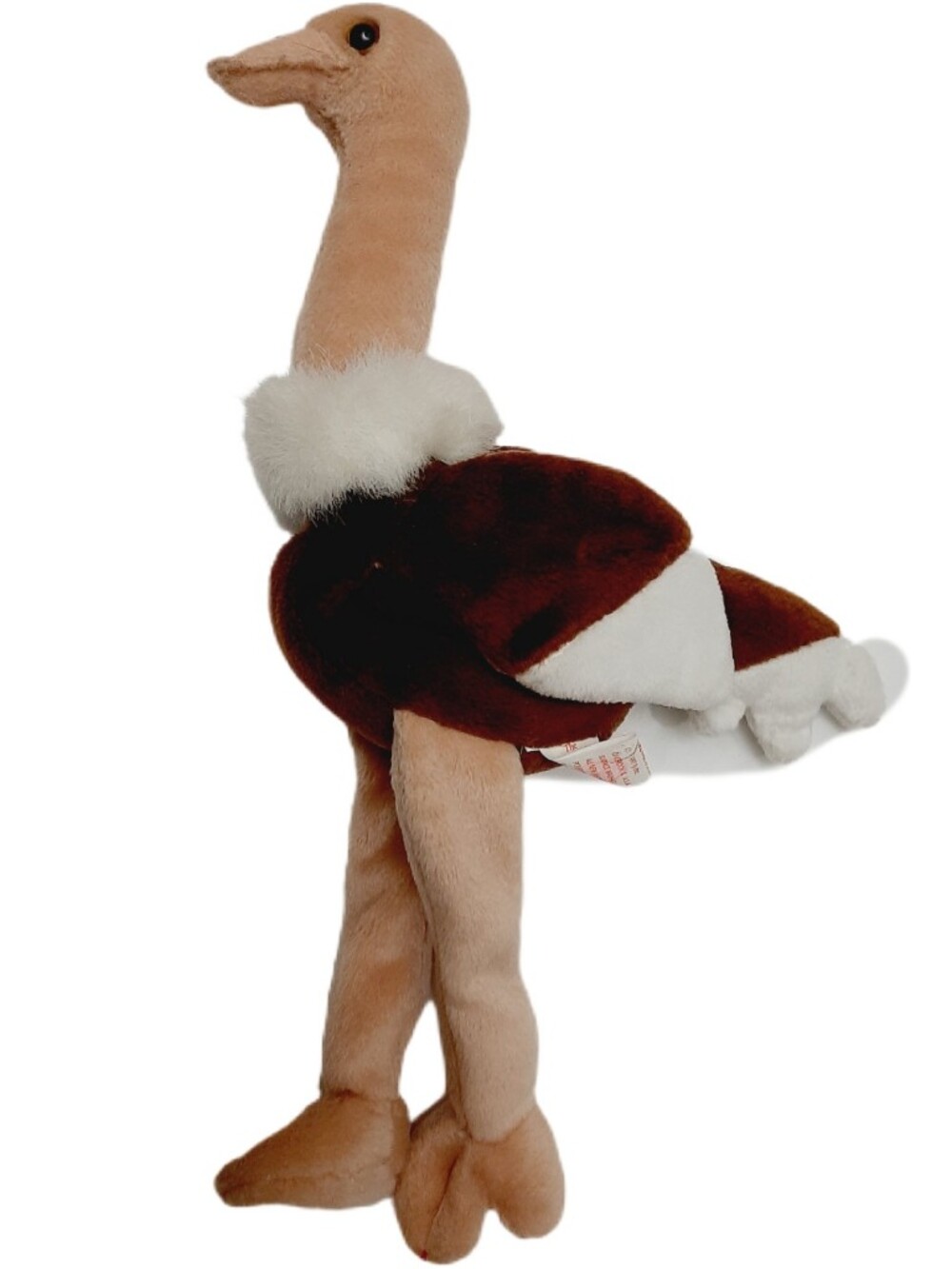 🍒 Vintage Ty Beanie Baby Stretch the Ostrich 1997 Plush Soft Kids Toy Retro Vtg